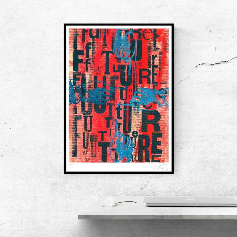 Future #01 Tirage Fine Art sur papier Hahnemühle | édition limitée | Christophe Andrusin