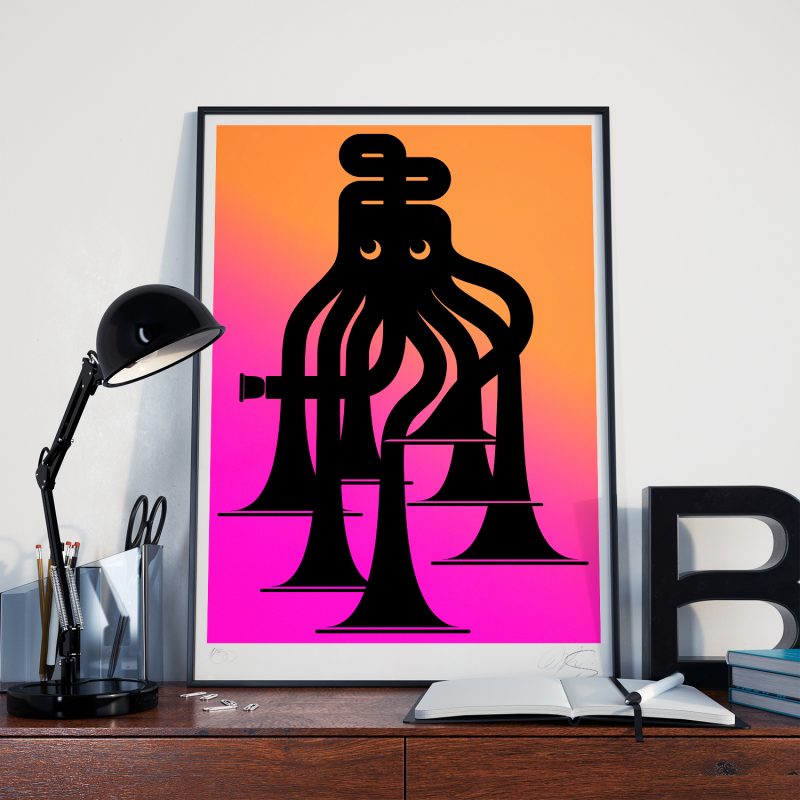 Octopus Tirage Fine Art sur papier Hahnemühle | édition limitée