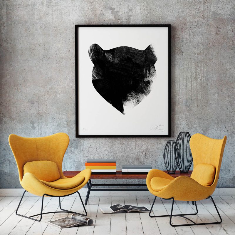 Bear Tirage Fine Art sur papier Hahnemühle | édition limitée | Christophe Andrusin
