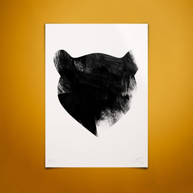 Bear Tirage Fine Art sur papier Hahnemühle | édition limitée L Christophe Andrusin