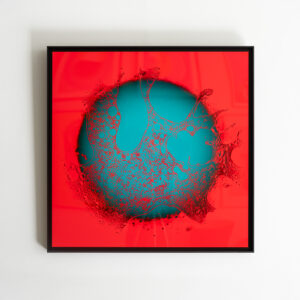 Tirage en subligraphie sur plaque l'aluminium Chromaluxe | Numérotée & signée | Certificat d’authenticité | Encadrement : caisse américaine en aluminium | christophe andrusin